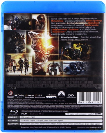 Transformers 2: Zemsta upadłych [Blu-Ray]