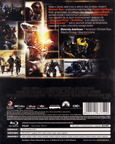 Transformers 2: Zemsta upadłych [Blu-Ray]