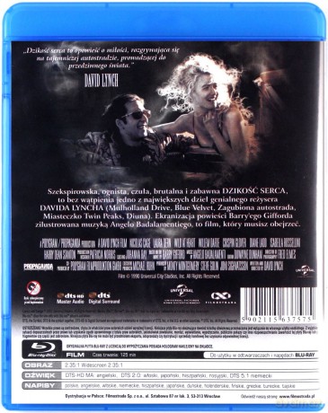 Dzikość serca (Platinum Collection) [Blu-Ray]