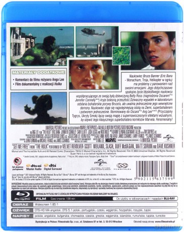 Hulk (Platinum Collection) [Blu-Ray]