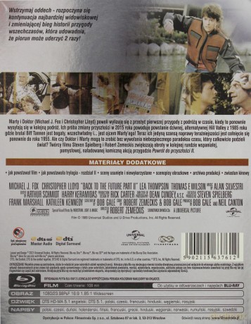 Powrót do przyszłości 2 [Blu-Ray] 