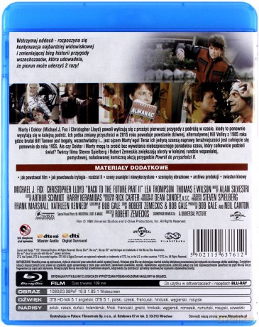 Powrót do przyszłości 2 [Blu-Ray] 