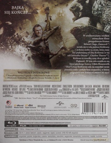 Królewna Śnieżka I Łowca (Platinum Collection) [Blu-Ray]