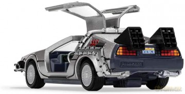 Back to the Future DeLorean and Doc Brown Model Figurka