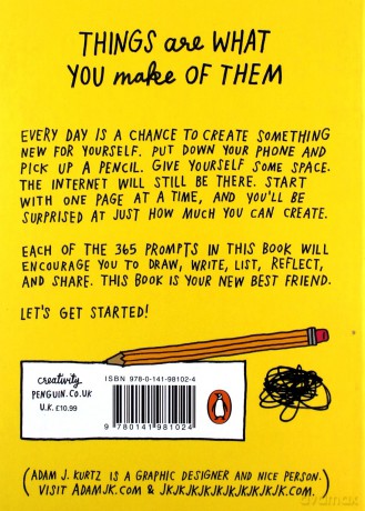 1 Page at a Time: A Daily Creative Companion - Adam J. Kurtz [KSIĄŻKA]