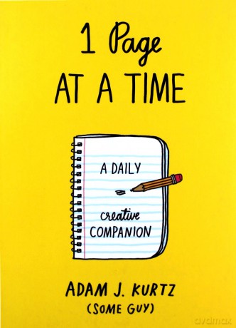 1 Page at a Time: A Daily Creative Companion - Adam J. Kurtz [KSIĄŻKA]