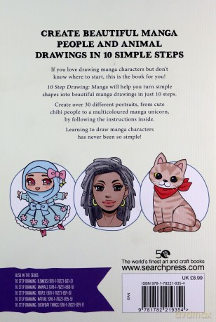 10 Step Drawing: Manga: Draw over 30 manga images in 10 easy steps - Chie Kutsuwada [KSIĄŻKA]