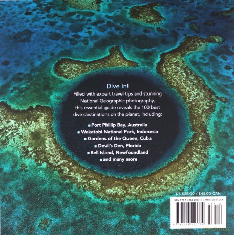 100 Dives of a Lifetime: The World's Ultimate Underwater Destinations - Carrie Miller [KSIĄŻKA]