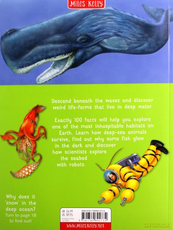 100 Facts Deep Ocean: Bursting with Detailed Images, Activities and Exactly 100 Amazing Facts - Camilla de la Bédoyere [KSIĄŻKA]
