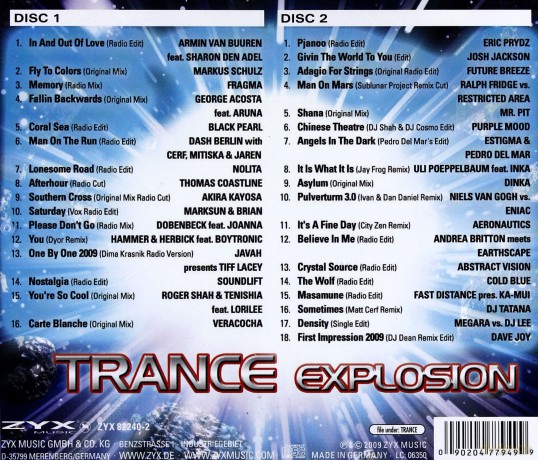 Trance Explosion [2CD]