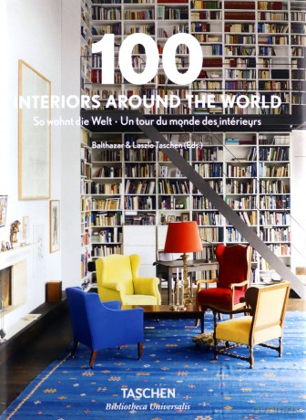 100 Interiors Around the World: BU (Bibliotheca Universalis) - Angelika Taschen [KSIĄŻKA]