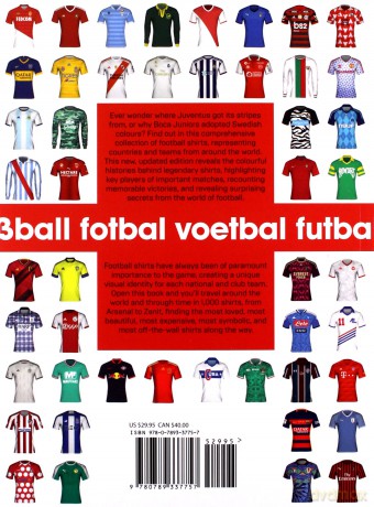 1000 Football Shirts: Colors of the Beautiful Game, Updated Edition - Bernard Lions [KSIĄŻKA]