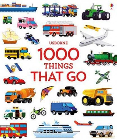 1000 Things That Go (1000 Pictures) - Sam Taplin [KSIĄŻKA]