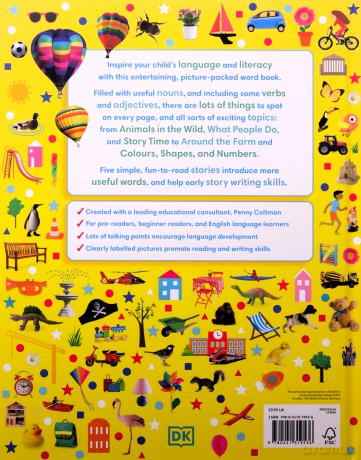 1000 Useful Words: Build Vocabulary and Literacy Skills (Dk) [KSIĄŻKA]
