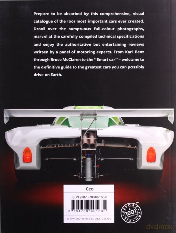 1001 Cars To Dream of Driving Before You Die - Simon Heptinsall [KSIĄŻKA]