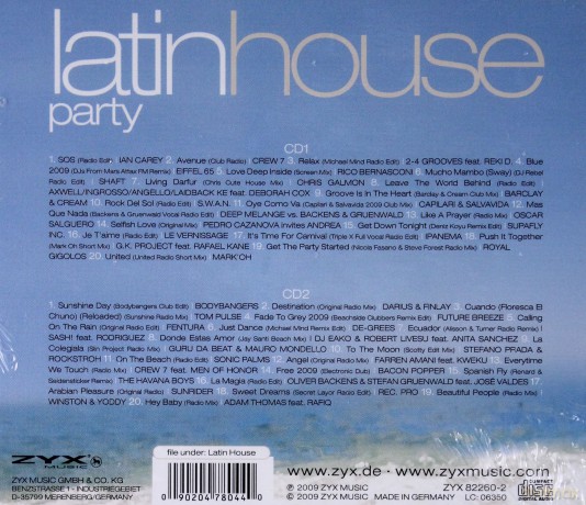 Latin House Party [2CD]