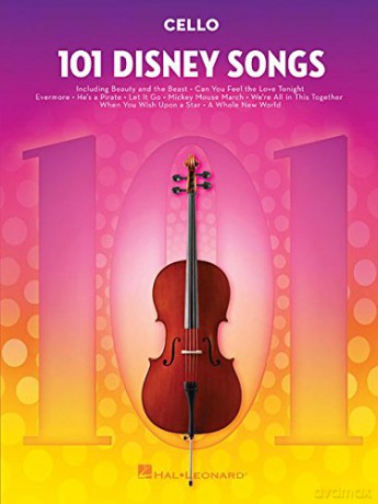 101 Disney Songs: Cello: For Cello [KSIĄŻKA]
