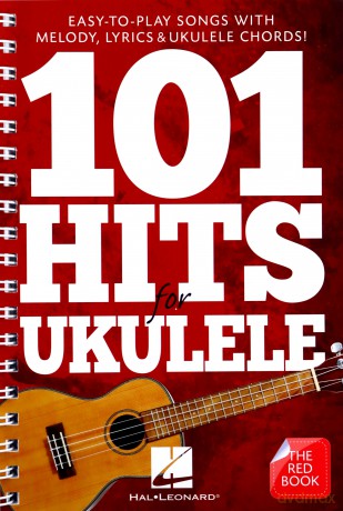 101 Hits for Ukulele (Red Book) - Divers Auteurs [KSIĄŻKA]