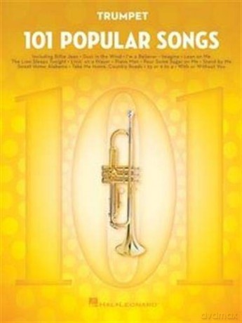 101 Popular Songs - Trumpet: For Trumpet (Instrumental Folio) [KSIĄŻKA]