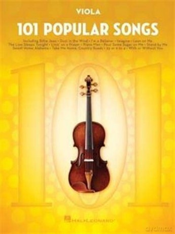 101 Popular Songs - Viola: For Viola (Instrumental Folio) [KSIĄŻKA]