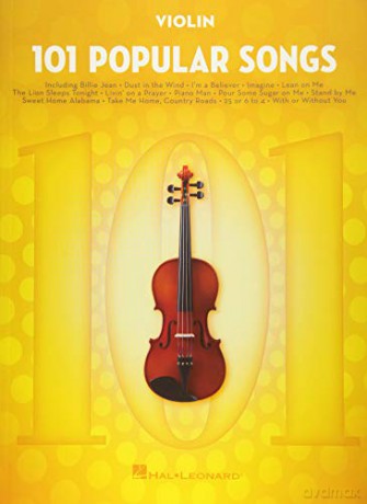101 Popular Songs - Violin: For Violin (Instrumental Folio) [KSIĄŻKA]