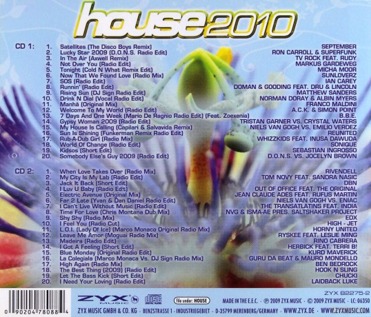 House 2010 [2CD]