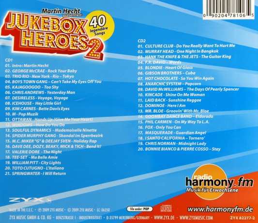 Jukebox Heroes Vol. 2 [2CD]