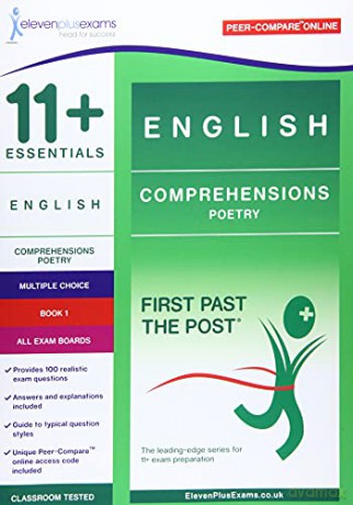 11+ Essentials English Comprehensions: Poetry Book 1 (First Past the Post) - Eleven Plus Exams [KSIĄŻKA]