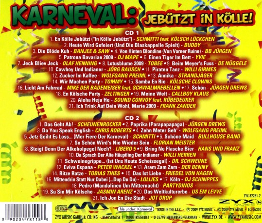 Karneval - Jebützt in Kölle [2CD]