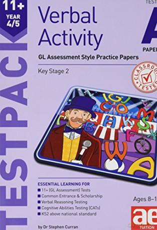 11+ Verbal Activity Year 4/5 Testpack A Papers 1-4 - Stephen C. Curran [KSIĄŻKA]