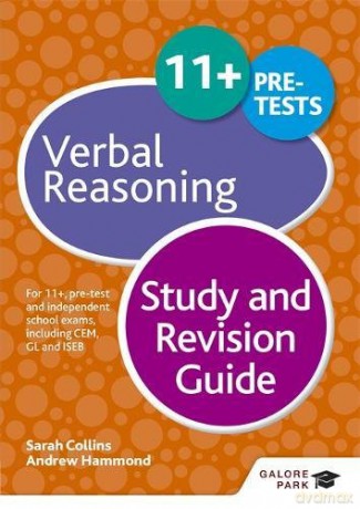 11+ Verbal Reasoning Study and Revision Guide: For 11+, pre-test and independent school exams including CEM, GL and ISEB - Andrew Hammond [KSIĄŻKA]