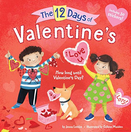 12 Days of Valentine's (Pictureback) (The 12 Days of) - Jenna Lettice [KSIĄŻKA]