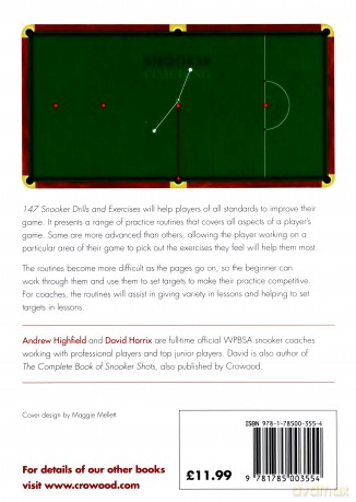 147 Snooker Drills and Exercises - Andrew Highfield [KSIĄŻKA]