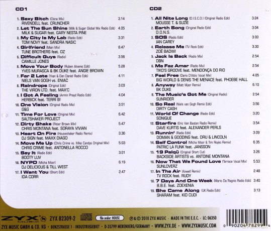 House: The Vocal Session 2010 [2CD]
