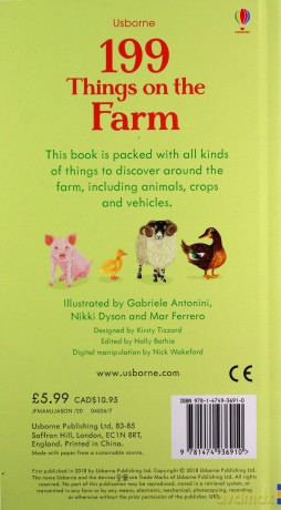 199 Things on the Farm (199 Pictures) - Holly Bathie [KSIĄŻKA]