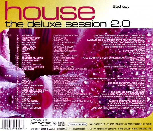 House: The Deluxe Session 2.0 [2CD]