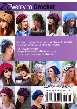 20 to Crochet: Crocheted Beanies (Twenty to Make) - Frauke Kiedaisch [KSIĄŻKA]