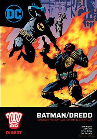 2000 AD Digest: Judge Dredd/Batman: Vendetta in Gotham - John Wagner;Alan Grant;Simon Bisley [KSIĄŻKA]