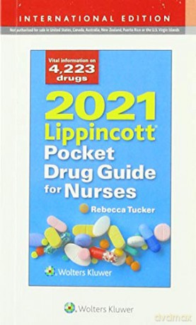 2021 Lippincott Pocket Drug Guide for Nurses - Rebecca Tucker [KSIĄŻKA]