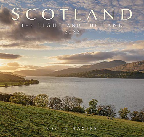2022 Scotland The Light and Land - Scotland Calendar - Colin Baxter [KALENDARZ]