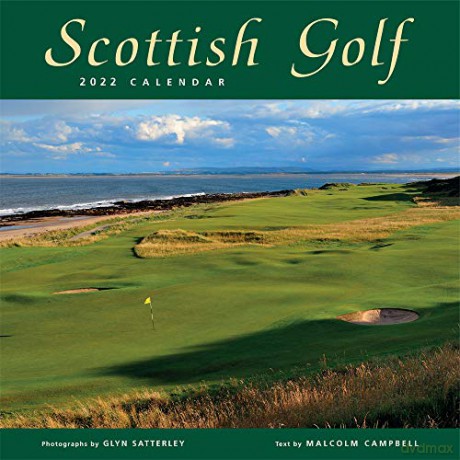 2022 Scottish Golf - Scotland Calendar - Colin Baxter [KALENDARZ]