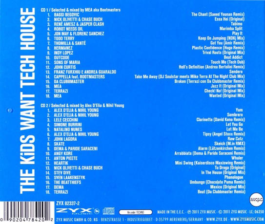 The Kids Want Tech House! [2CD]