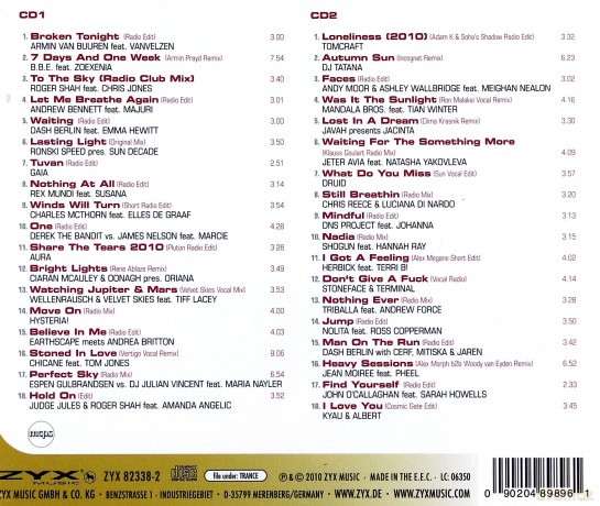 Trance: The Vocal Session 2010 [2CD]