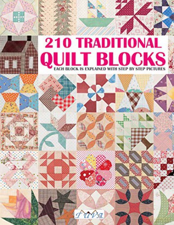 210 Quilt Blocks: Each Block is Explained with Step-by-Step Pictures [KSIĄŻKA]