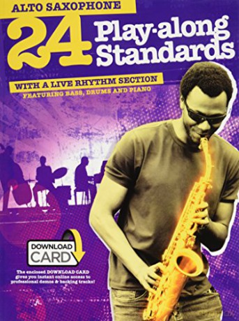 24 Playalong Standards Alto Saxophone (Wise Publications) [KSIĄŻKA]