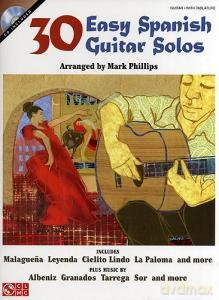 30 Easy Spanish Guitar Solos [KSIĄŻKA]