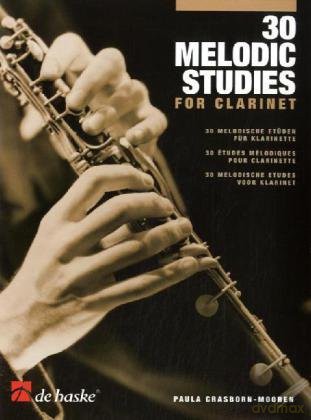 30 Melodic Studies for Clarinet - Paula Crasborn-Moore [KSIĄŻKA]