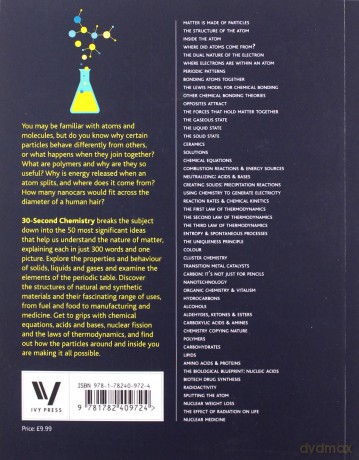 30-Second Chemistry: The 50 most elemental concepts in chemistry, each explained in half a minute. - Nivaldo Tro [KSIĄŻKA]