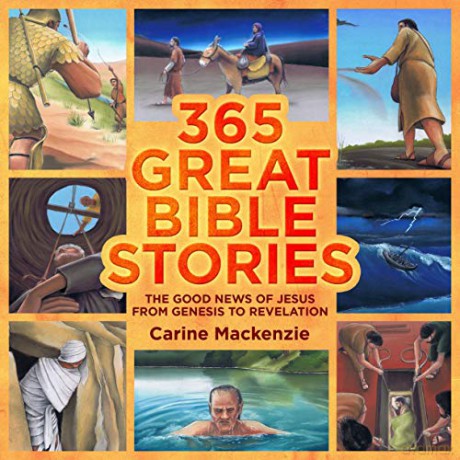 365 Great Bible Stories: The Good News of Jesus from Genesis to Revelation (Colour Books) - Carine MacKenzie [KSIĄŻKA]