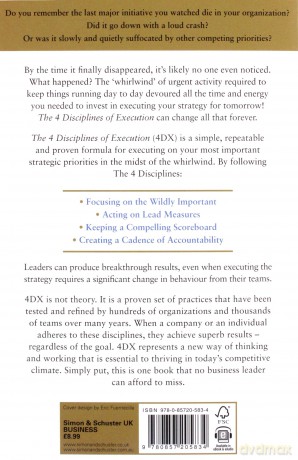 4 Disciplines of Execution: Getting Strategy Done - Sean Covey [KSIĄŻKA]